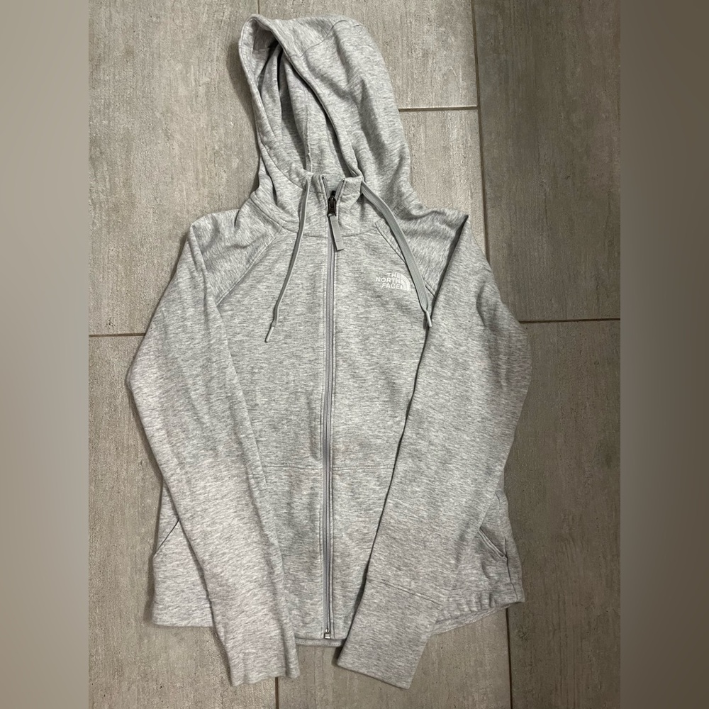 Grey The North Face full zip